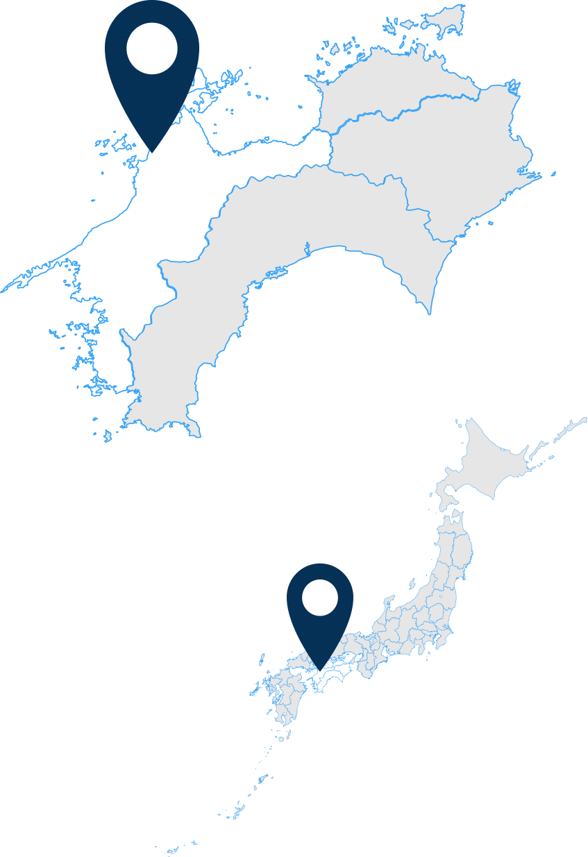 石油工場の場所