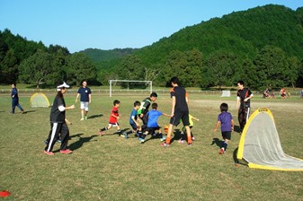 サッカー教室の様子2